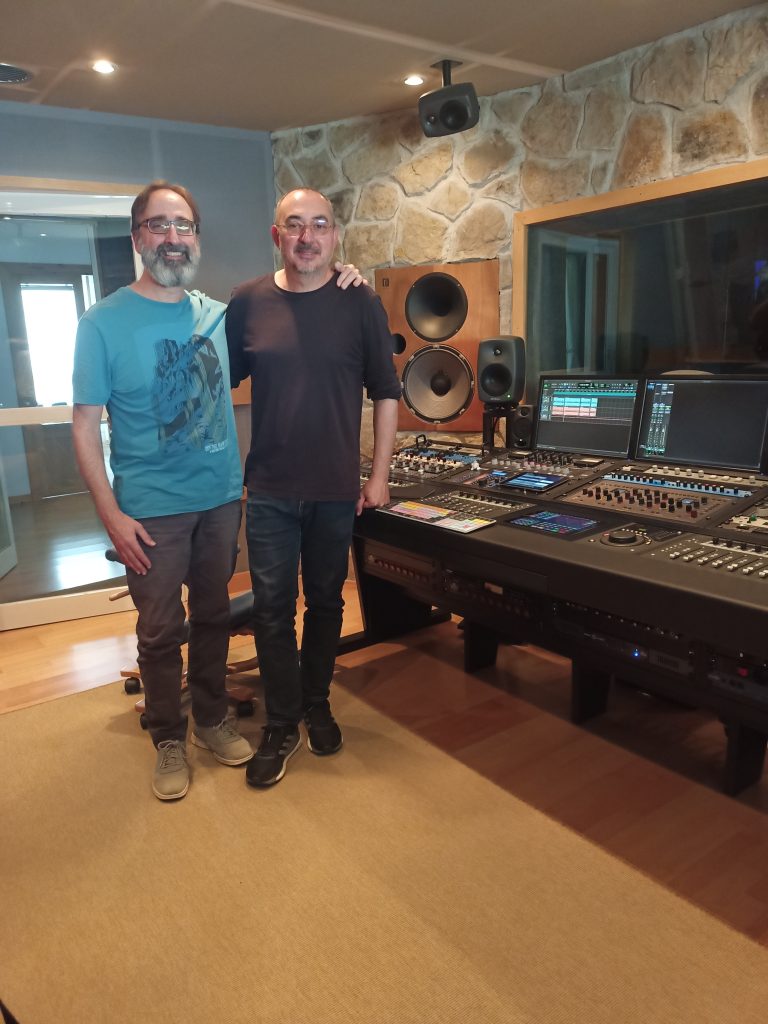 Grabación del nuevo disco en Calma Estudis